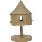 Vogelhuisje met lage voet-/ St.