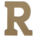 Letter R kraft 20cm-/ St.