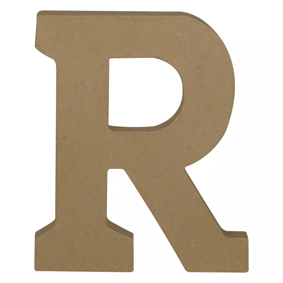 Letter R kraft 20cm-/ St.