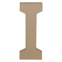 Kraft Letter 'I' 20cm/ Pc.