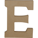 Kraft Letter 'E' 20cm/ Pc.