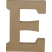Kraft Letter 'E' 20cm/ Pc.
