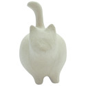 Tirelire chat debout 14x8,5x15cm/ Pce