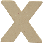 Kleine letter kraft x-/ St.