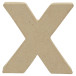 Petite lettre kraft x 8,5cm/ Pce