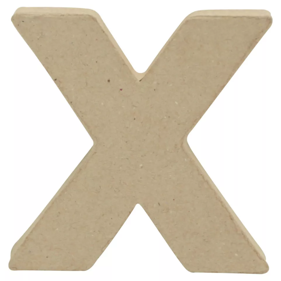 Kleine letter kraft x-/ St.