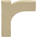 Small Kraft Letter 'R' 8.5cm/ Pc.