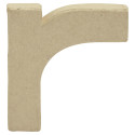 Small Kraft Letter 'R' 8.5cm/ Pc.
