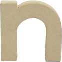 Small Kraft Letter 'N' 8.5cm/ Pc.