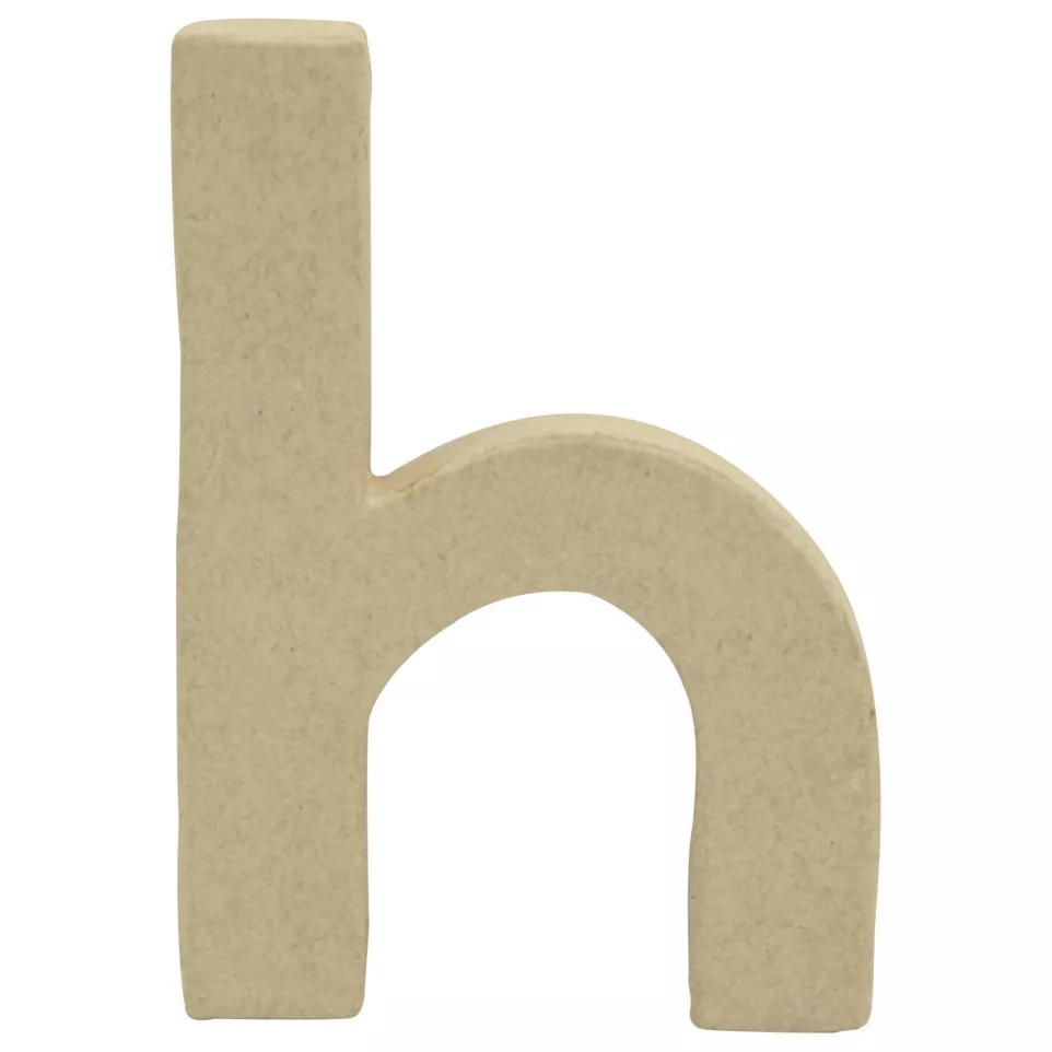 Petite lettre kraft h 8,5cm/ Pce