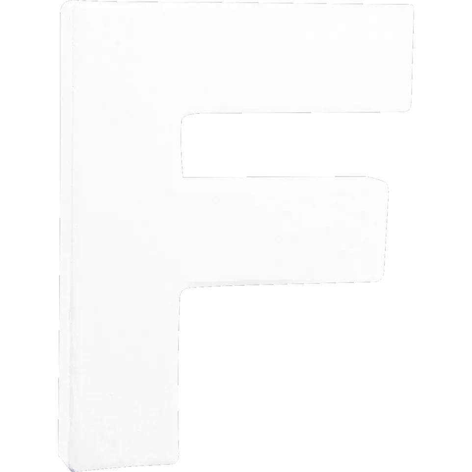 Letter 12cm, F-/ St.