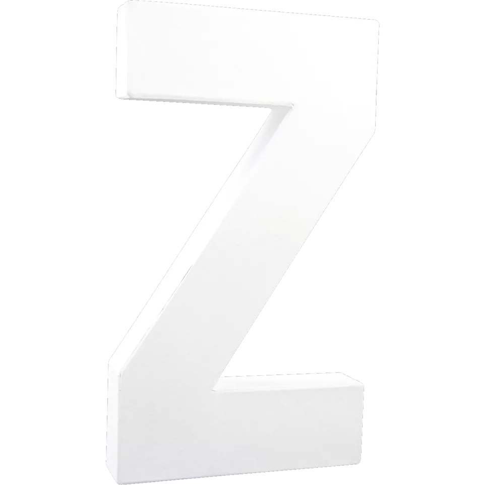Letter 20,5cm, Z-/ St.