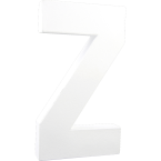 Letter 20,5cm, Z-/ St.