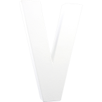 Letter 20,5cm, V-/ St.