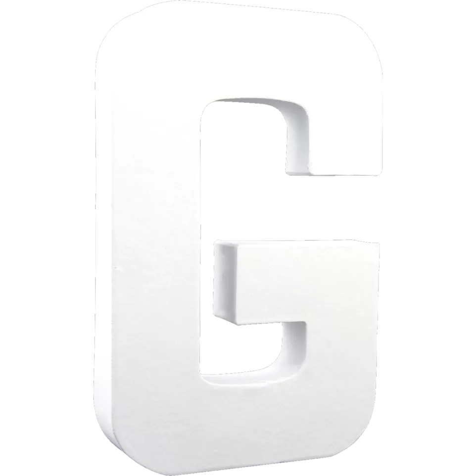 Lettre G 20,5cm/ Pce