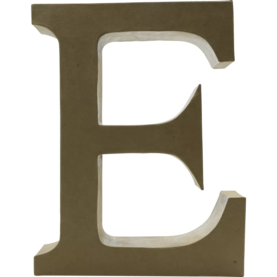 Lettre Fantaisie E majuscule-/ Pce