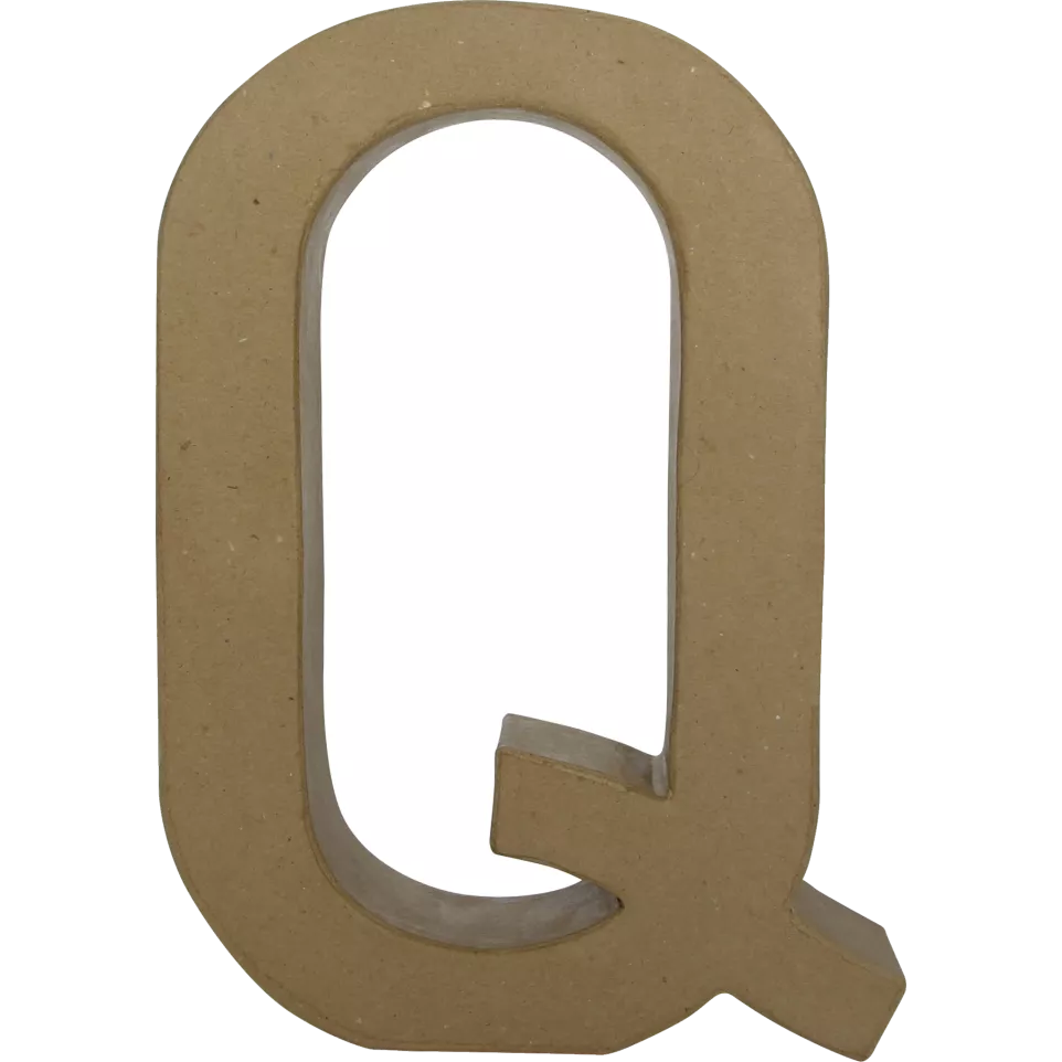 Fantasieletter 30cm, hoofdletter Q-/ St.