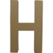 Fantasieletter 30cm, hoofdletter H-/ St.