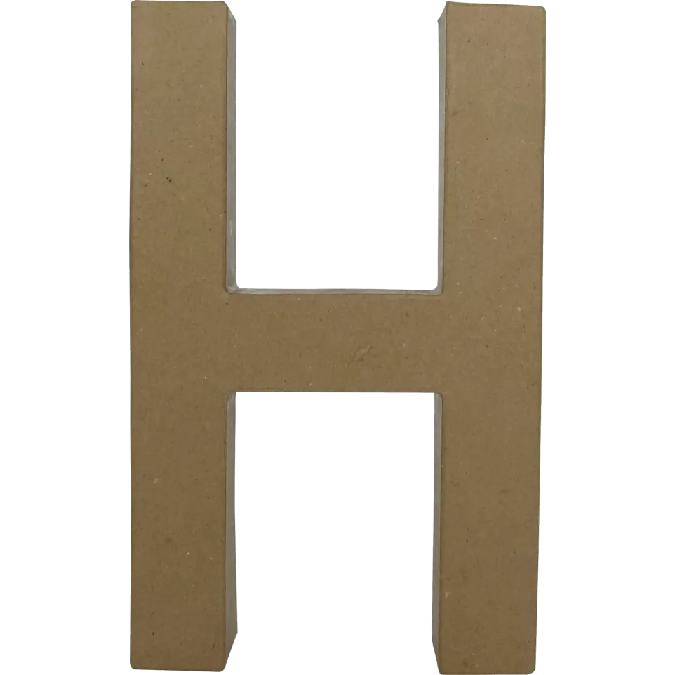 Fantasieletter 30cm, hoofdletter H-/ St.