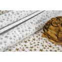 Zijdepapier bedr. 4b-l 50x75 Sterren goud/ St.