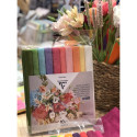 Clairefontaine Florist Crepe Paper 10 Rolls, 25x100cm, Pastel/ Pc.