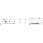 Papier Huile paquet 10F 75x110cm 240g/ Pce