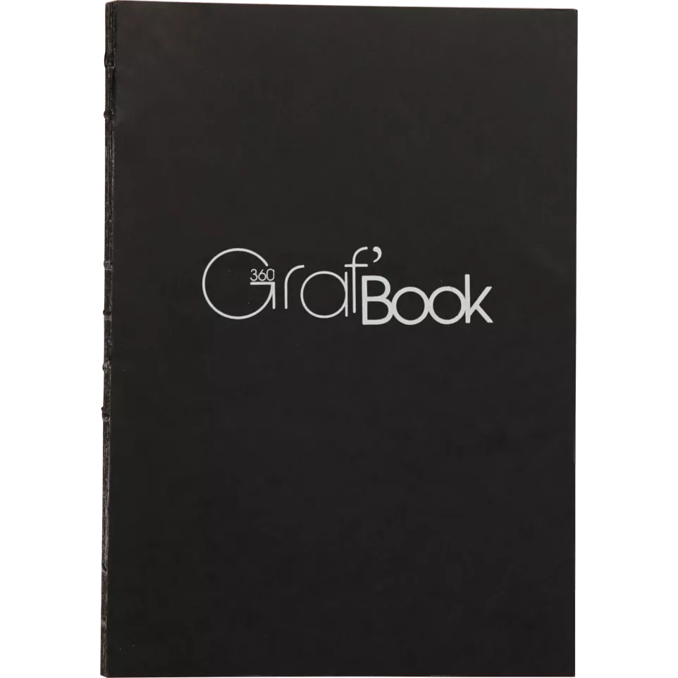 Graf'Bk 360° A4 100g- raw binding...