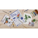 Blok dieren motieven- 15bl 300g 30x40cm/ St.
