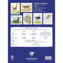 Blok dieren motieven- 15bl 300g 30x40cm/ St.