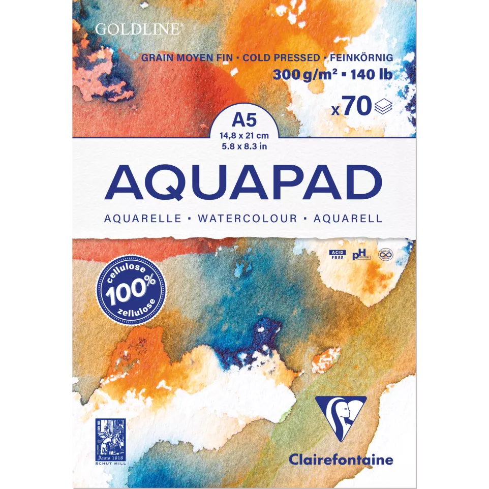 Clairefontaine Goldline Aquapad...