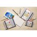 Etival Aquarelle carnet cousu 24F A5 300g grain fin (cartes postales)/ Pce