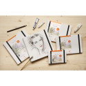Watercolorbk 21x21 2-4bl 300g gesatineerd/ St.