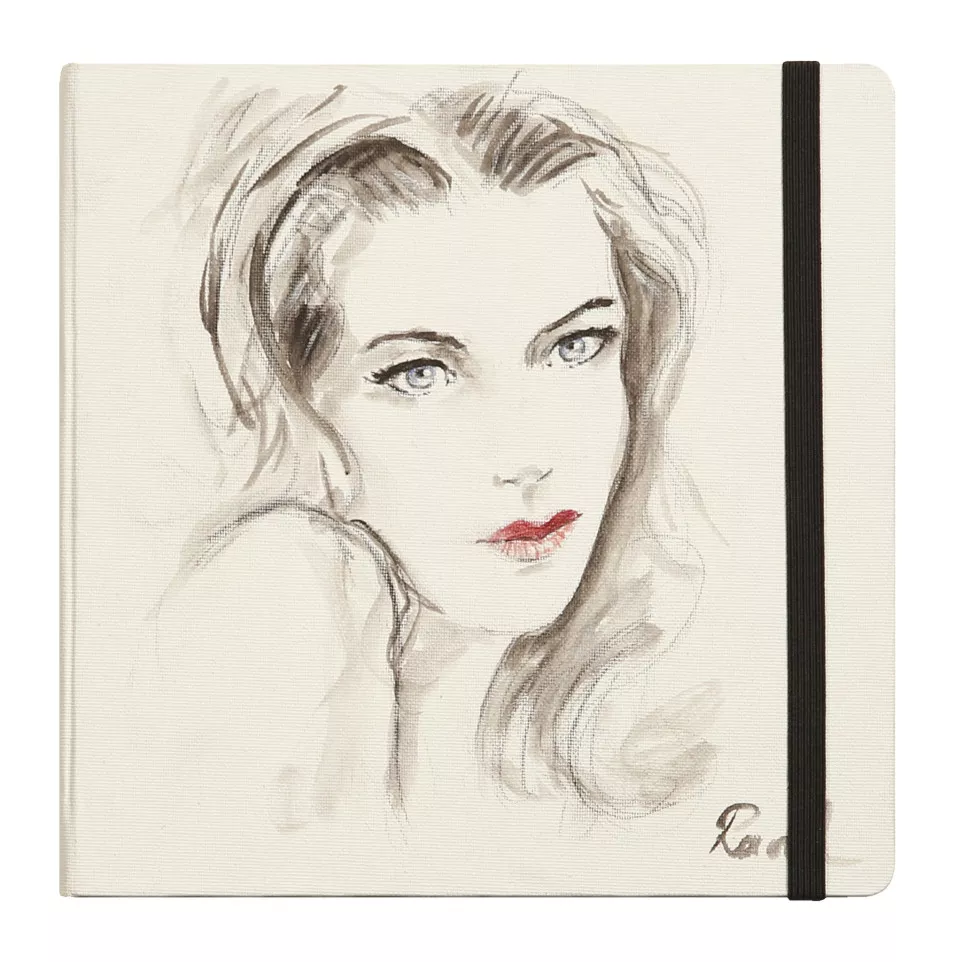 Fontaine Aquarelle carnet cousu 24F...