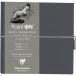 PaintON Gris carnet cousu 32F 19x19cm 250g/ Pce