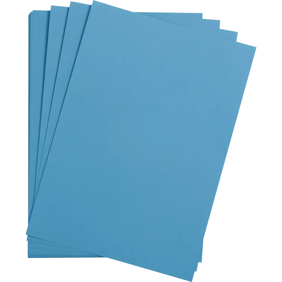 Maya 25bl 185g A3 blauw-/ St.