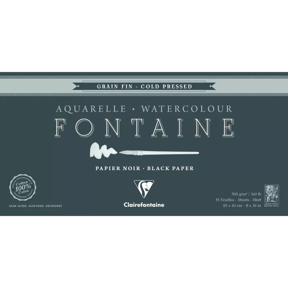FONTAINE_B PadColdPr-ess140lb 8"x16"...