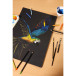 Paint'On pk 10bl 50x65cm 250g zwart-/ St.