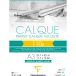 Papier Calque bloc collé 40F A3 110g/ Pce