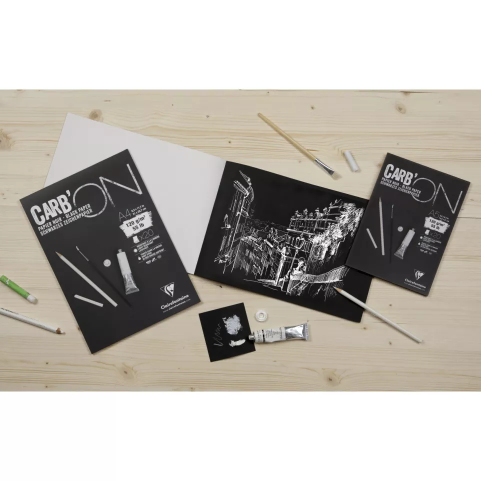 Carb'ON bloc collé 20F A2 120g/ Pce