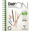 Blok Cray'On spiraal- 30 blad 160g A5/ St.