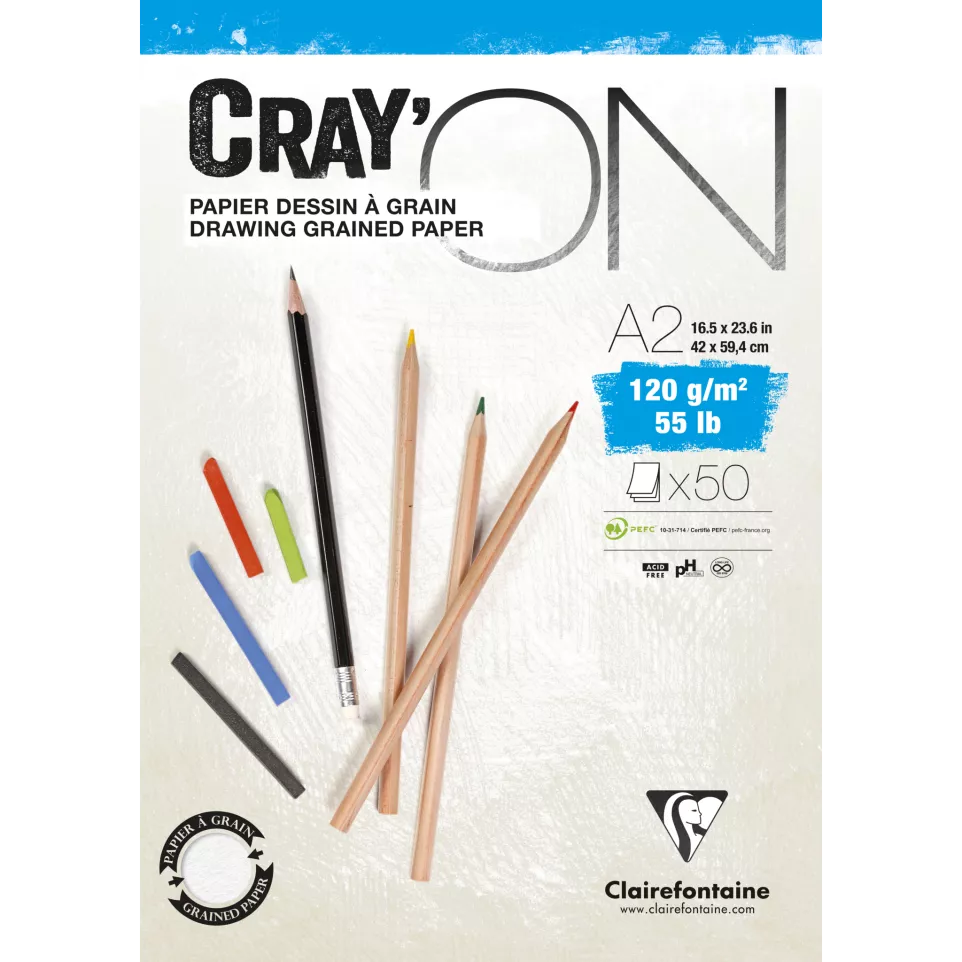 Blok Cray'On 50 blad 120g A2-/ St.