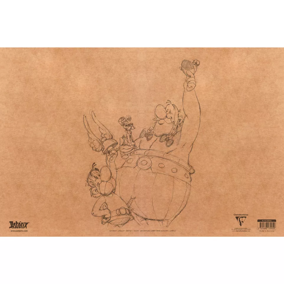 Ast3 Crayonnés Kraft Sous-main 60x40...