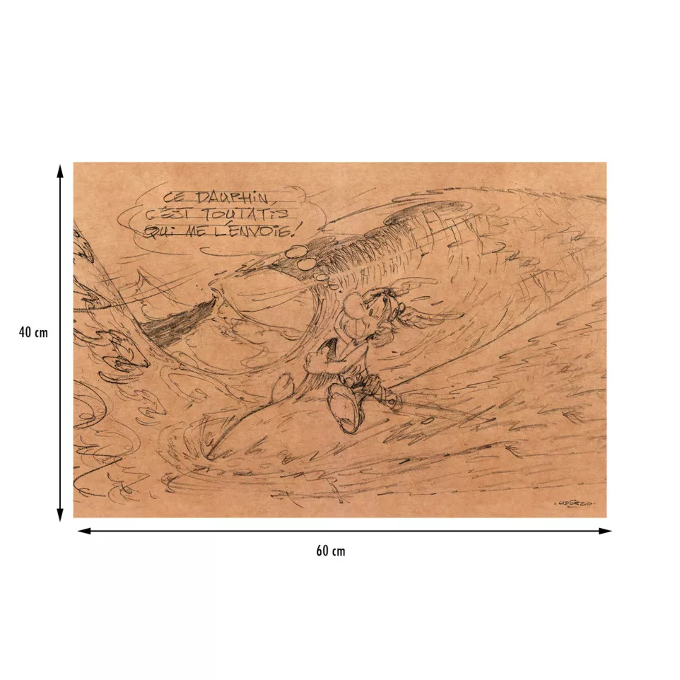Ast3 Crayonnés Kraft Sous-main 60x40...