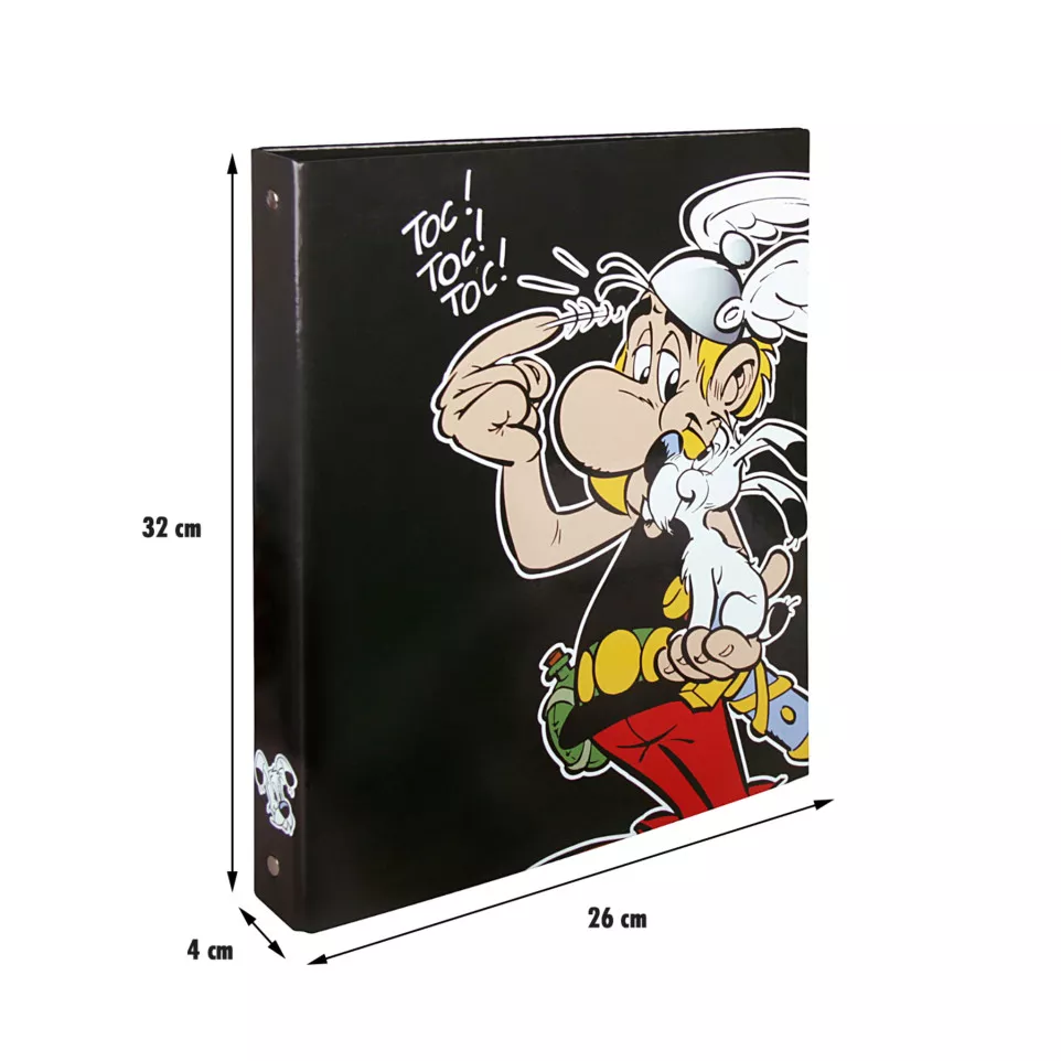 Ast3 Idéfix 4 rings-binder, assorted/...