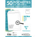 50 white paper C5 p&s pocket env-/ Pc.