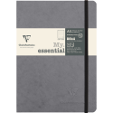 Age Bag, My.Essential 14,8x21cm Thread-Bound Notebook, 96 Sheets, DOT Grid, Black, Ivory 90g Paper/ Pc.