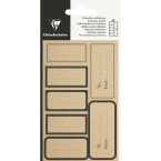 Adhesive labels, Kra-ft...