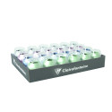 24 sierlint ei 10mx7-mm parelmoer ass./ St.