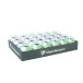 24 sierlint ei 10mx7-mm parelmoer ass./ St.