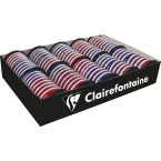 Plat. 10 bobineaux 10mx10mm, Drapeau fr/ Pce